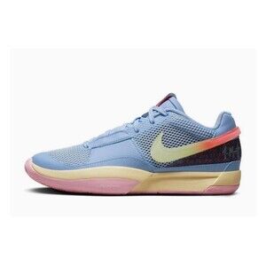 Size 15 - Nike Ja 1 Day One Cobalt Bliss Citron Tint Mens DR8785-400 NEW